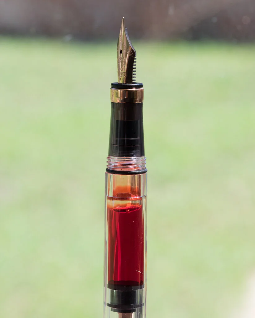 筆記具 TWSBI DIAMOND 580 Smoke Rose Gold stub Twsbi Diamond 580 Smoke Rose Gold II Stub 1.1 Stylus Pen : Amazon